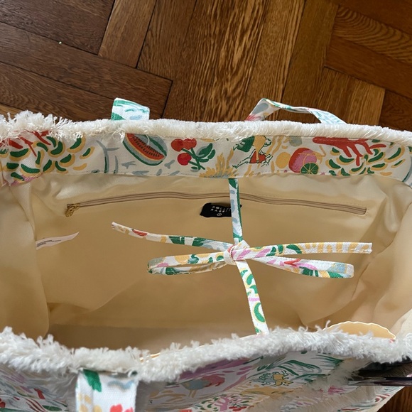 Roller Rabbit (Target) Multicolor Canvas Tote Bag - Picture 2 of 3